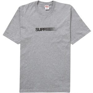 Supreme Motion Logo T-shirt Heather Grey Medium SS20